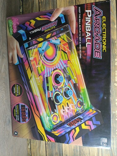Electronic arcade pinball game - arcade,